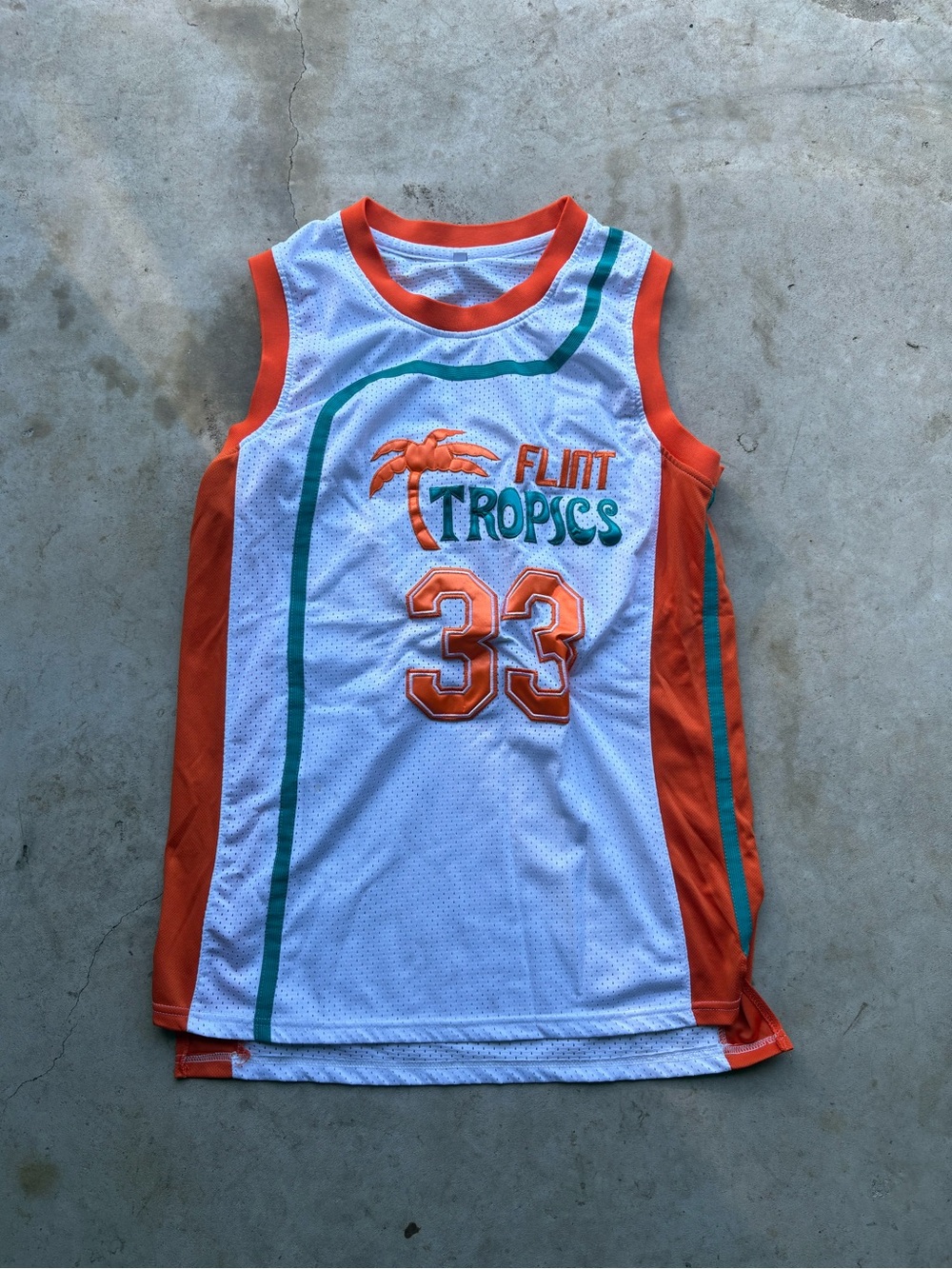 Flint Tropics #33 Moon Basketball Jersey
